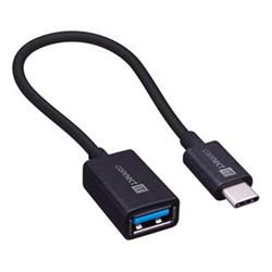 Connect IT Wirez USB-A na USB-C, 15cm, černý CCA-2040-BK - Mobilní telefony - příslušenství
