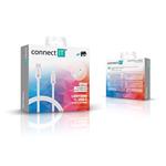 CONNECT IT Wirez USB-C -> Lightning, 27 W, 1 m, BIELA