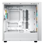 Cooler Master case MasterBox 600, ATX, Průhledná bočnice, 3x 140mm ARGB Fan, 1x 120mm ARGB Fan, ARGB Hub, Bílá