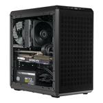 Cooler Master case MasterBox Q300L V2, mATX, Průhledná bočnice, 1x 120mm Fan, Černá