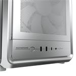 Cooler Master case MasterFrame 500 Mesh Silver, Šedá