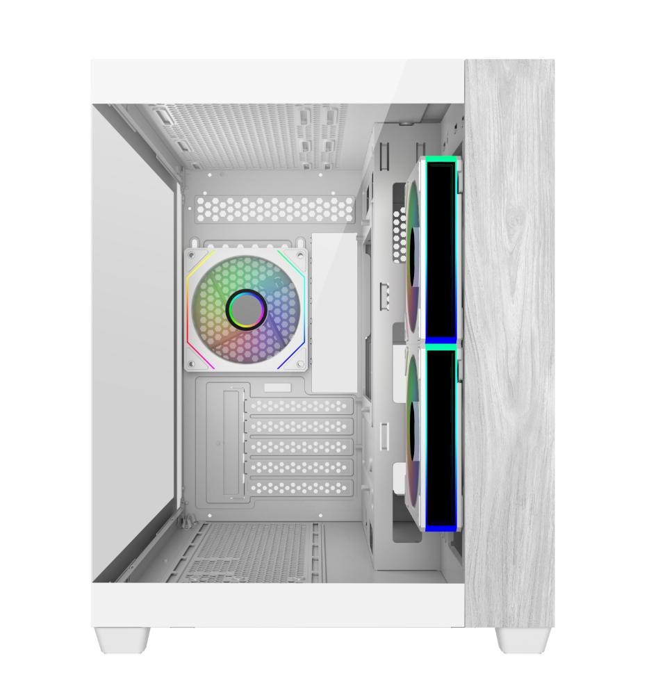 Cooler Master Elite 481 Wood bílá