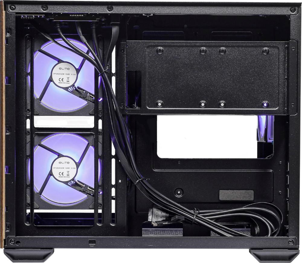 Cooler Master Elite 481 Wood, černá