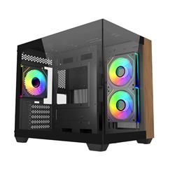 Cooler Master Elite 481 Wood, černá