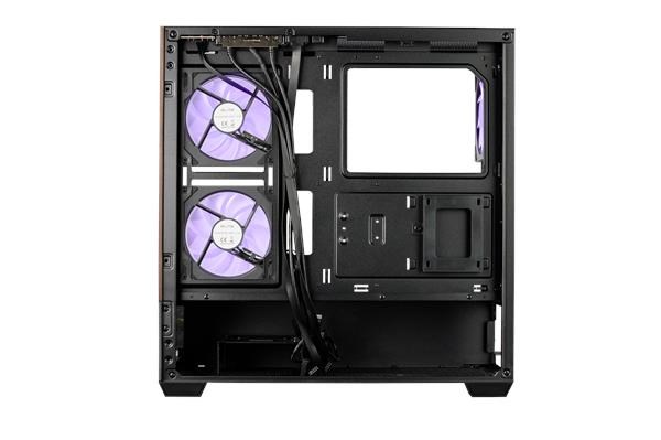Cooler Master Elite 690 Wood, Černá