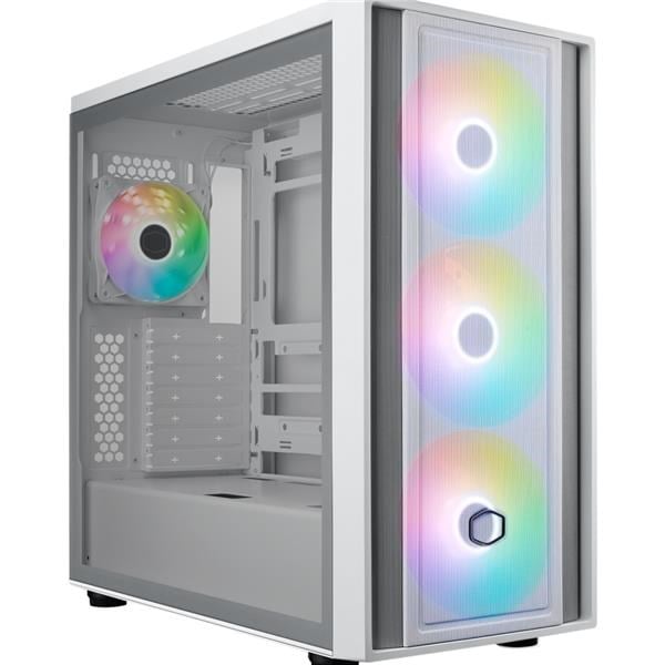 Cooler Master MasterBox 600, Bílá