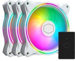 Cooler Master MasterFan MF120 Halo 3ks, biela