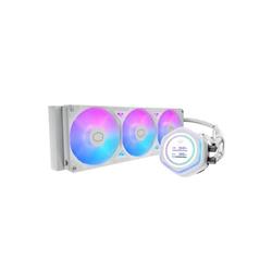 Cooler Master MasterLiquid Atmos II LCD 360, 3x120mm, bílá