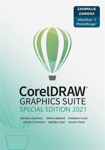 CorelDRAW Graphics Suite Special Edition 2021 elektronická licence
