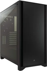 Corsair 4000D Tempered Glass Mid-Tower, čierna CC-9011198-WW