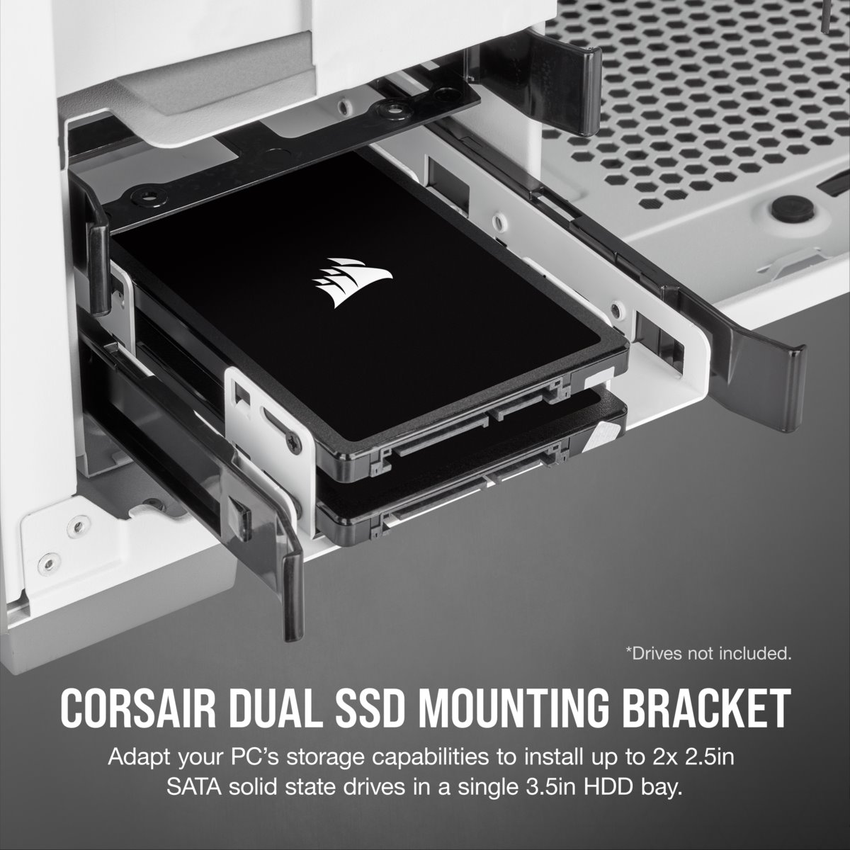 Corsair Dual Ssd Mounting Bracket Bila Cssd Brkt2w Tsbohemia Cz