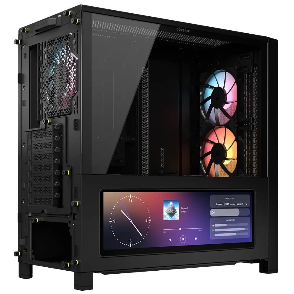 Corsair Frame 4000D LCD RS ARGB skříň, černá