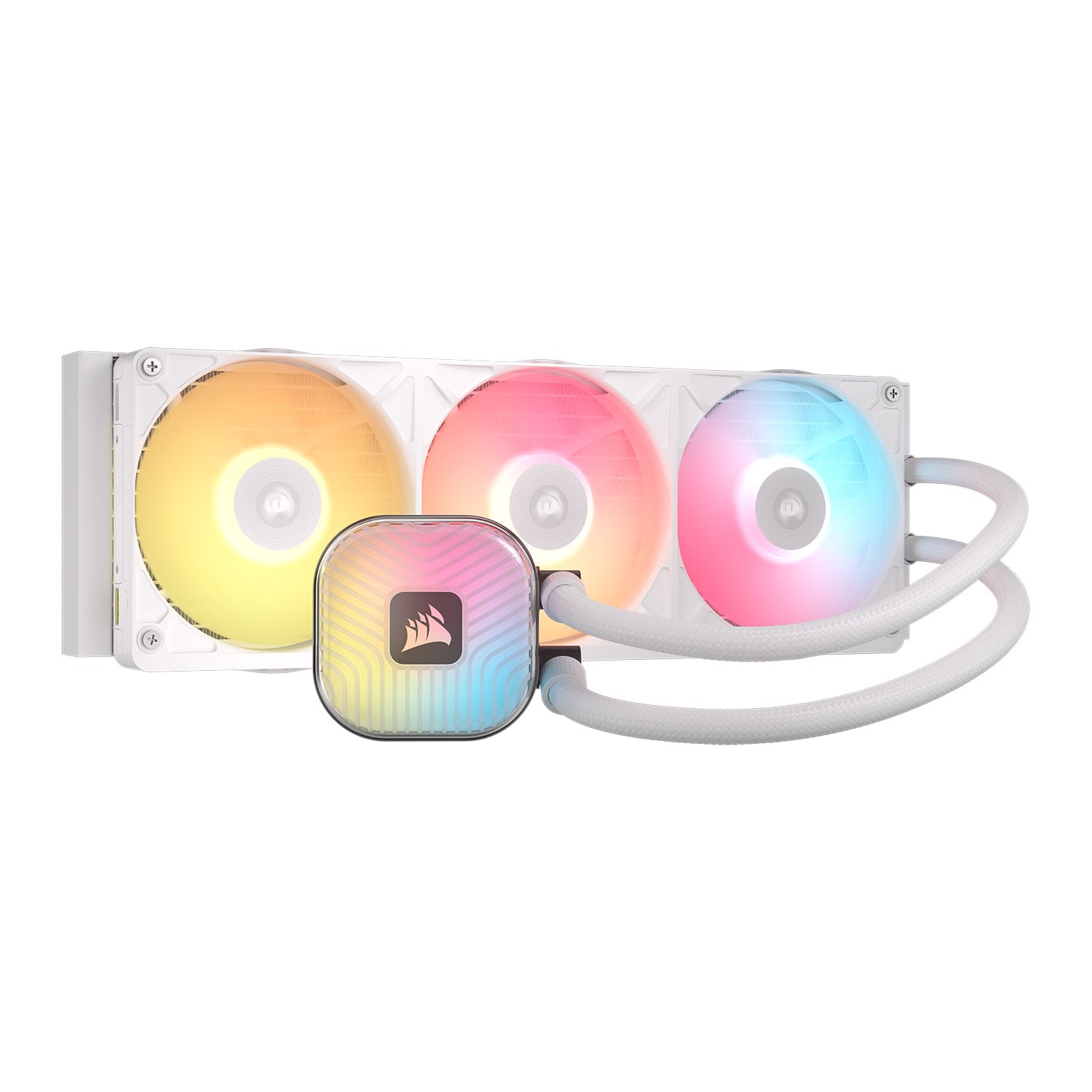 Corsair iCUE LINK TITAN II 360 RX RGB, bílá