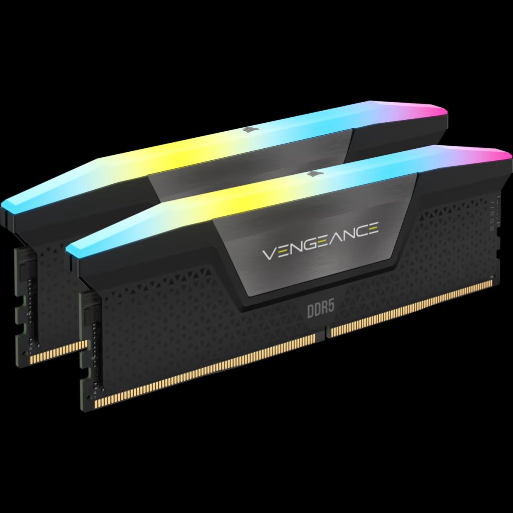 Corsair Vengeance RGB 64 GB DDR5-5200 CL40, čierna