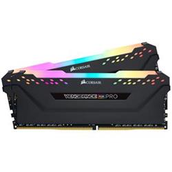 Corsair Vengeance RGB PRO DDR4 16GB (2x8GB) 3200MHz CL16 Black CMW16GX4M2C3200C16 - Paměťové moduly
