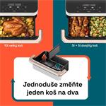 Cosori Dual Blaze TwinFry, keramika, biela