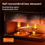Cosori Dual Blaze TwinFry, keramika, čierna