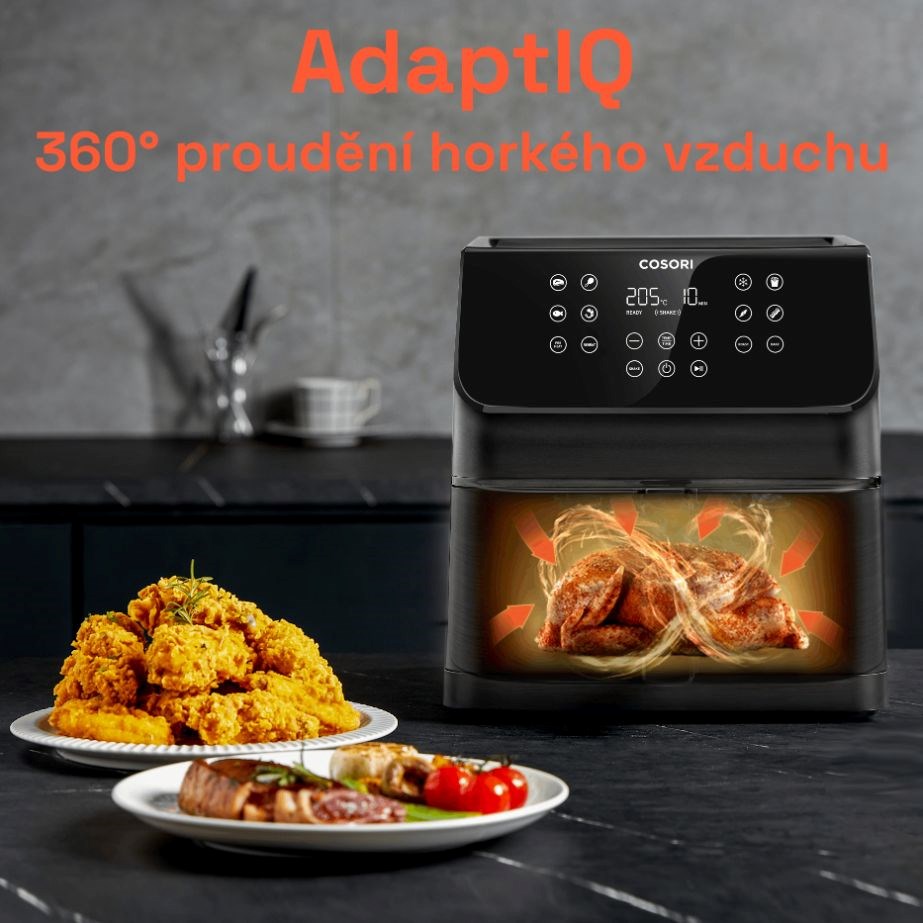 Cosori P653 PREMIUM II Plus Chef edition, čierna