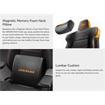 Cougar Armor Evo M, černo-oranžová
