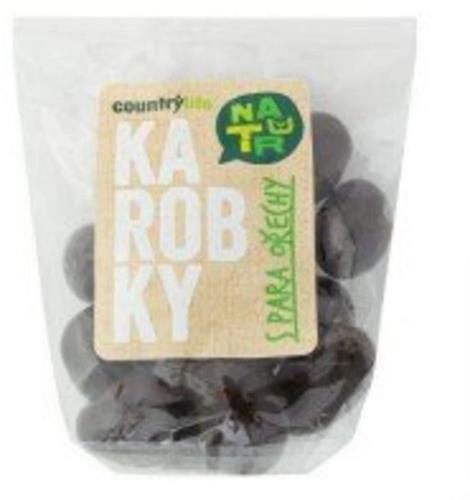 Country Life Karobky s para ořechy 100 g
