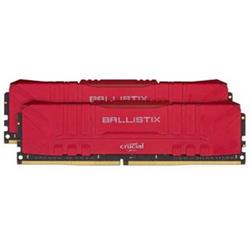 Crucial Ballistix Red DDR4 16GB (2x8) 2666MHz CL16 1.2V BL2K8G26C16U4R - Paměťové moduly