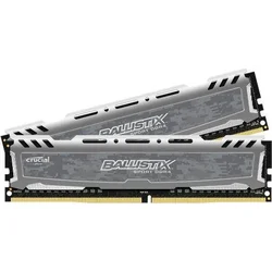 Crucial Ballistix Sport LT Grey DDR4 32GB (2x16) 3000MHz CL15 1.35V Dual Ranked