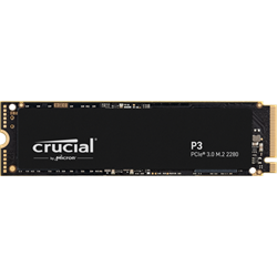 Crucial P3 SSD NVMe M.2 500GB PCIe 3.0