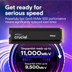 Crucial P510 2TB chladič
