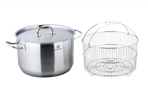 CS Solingen Hrnec s poklicí a košíkem PRO-X, 10 l 