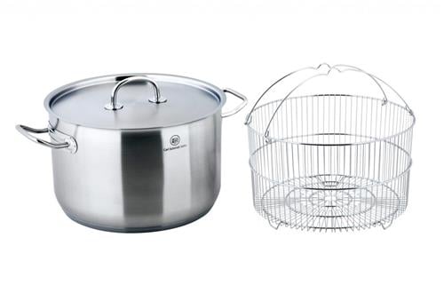 CS Solingen Hrniec s pokrievkou a košom PRO-X, 10 l