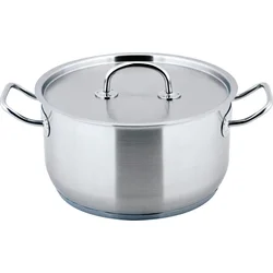 CS Solingen Kastról s pokrievkou z nerezovej ocele PRO-X, 24 cm