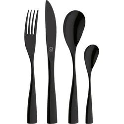 CS SOLINGEN Súprava príborov z nehrdzavejúcej ocele 24 ks BOCHOLT BLACK CS-080143