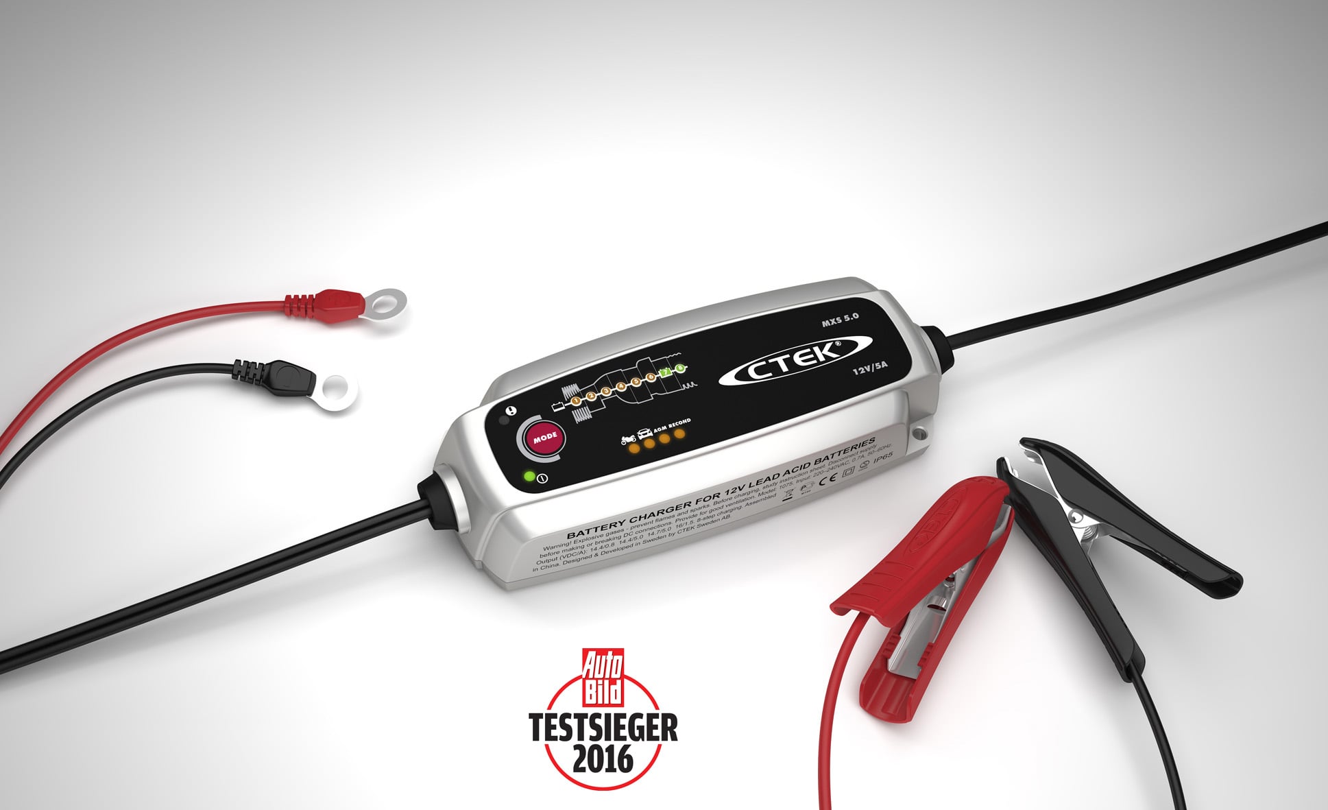 CTEK Nabíječka autobaterií MXS 5.0 new 12 V, 1,2 - 110 Ah