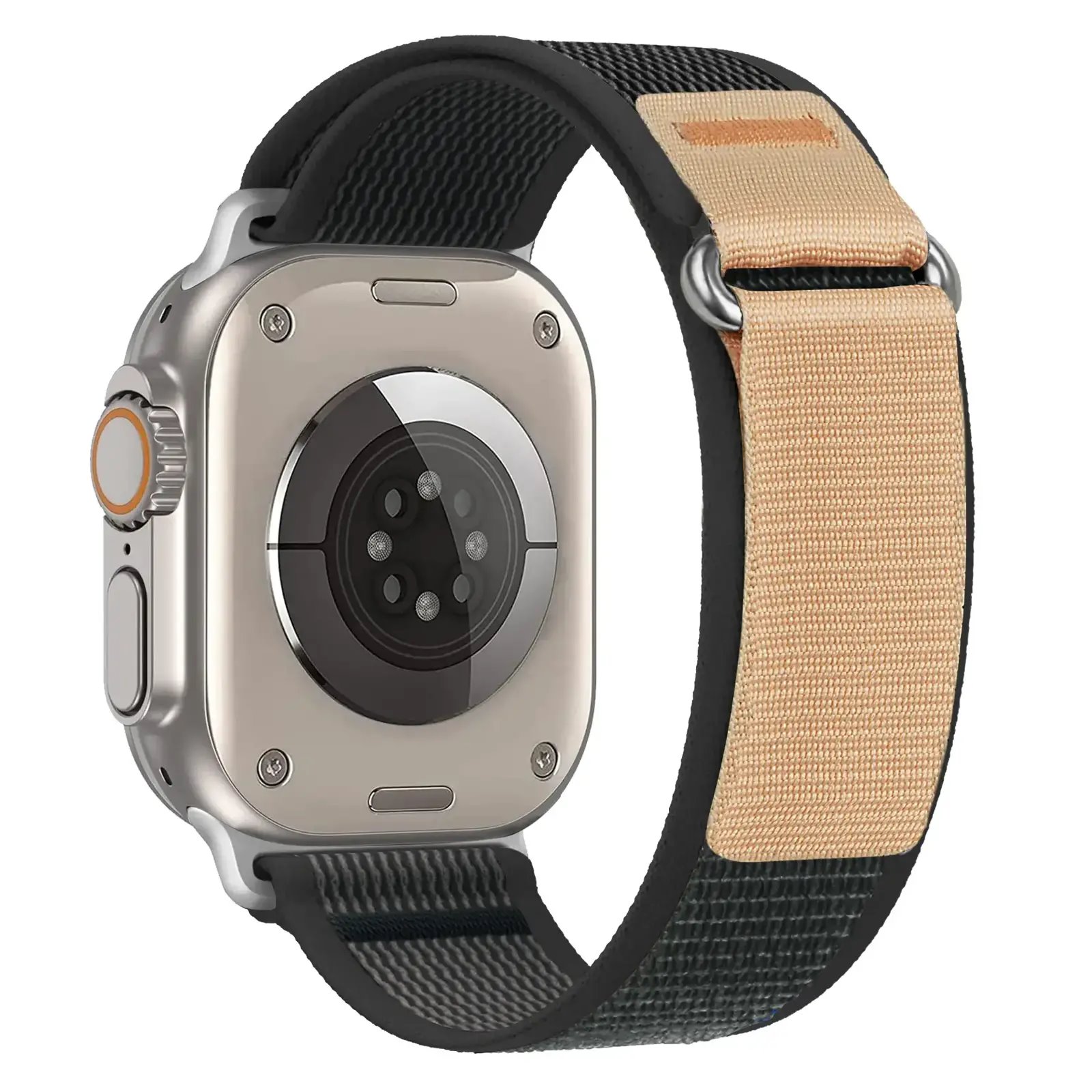 Cubenest Apple Watch Strap Trail Loop BLACK s čiernou farbou (42-49 mm)