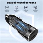 Cubenest PD Nabíječka do auta E2C0 - bílá
