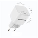 Cubenest PD Nano adaptér 65 W N1D65 biely