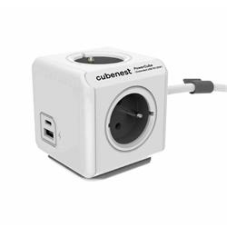 Cubenest PowerCube Extended USB A+C PD 20 W 3 m