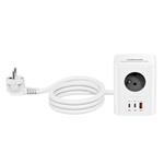 Cubenest PowerCube Extended USB PD 30W 2xA+C, 1,5m Grey