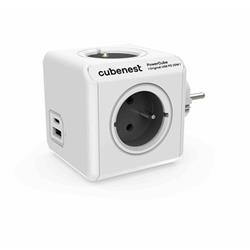 Cubenest PowerCube Original USB A+C PD 20 W sivá