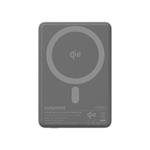 Cubenest Qi2 Magnetická bezdrátová powerbanka SlimDual 5000 mAh SQ1B3D - stříbrná