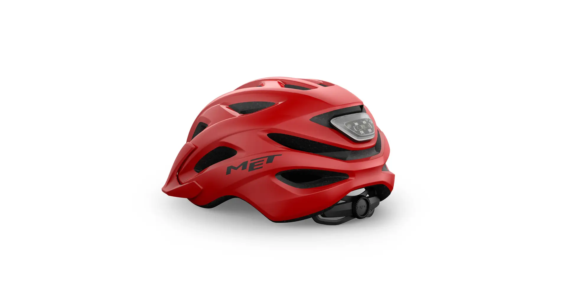 Cyklistická helma MET CROSSOVER červená - 52/59