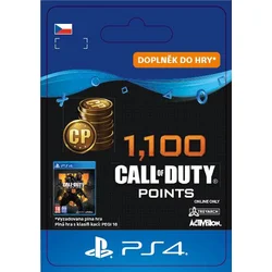 CZ PS4 - 1,100 Call of Duty®: Black Ops4Points elektronická licence