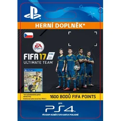 CZ PS4 - 1600 FIFA 17 Points Pack elektronická licence