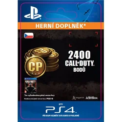 CZ PS4 - 2,000 (+400 Bonus) Call of Duty Point elektronická licence
