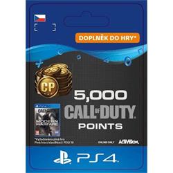 CZ PS4 - 5,000 Call of Duty®: Modern Warfare® Points elektronická licence