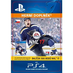 CZ PS4 - 500 NHL 17 Points Pack elektronická licence