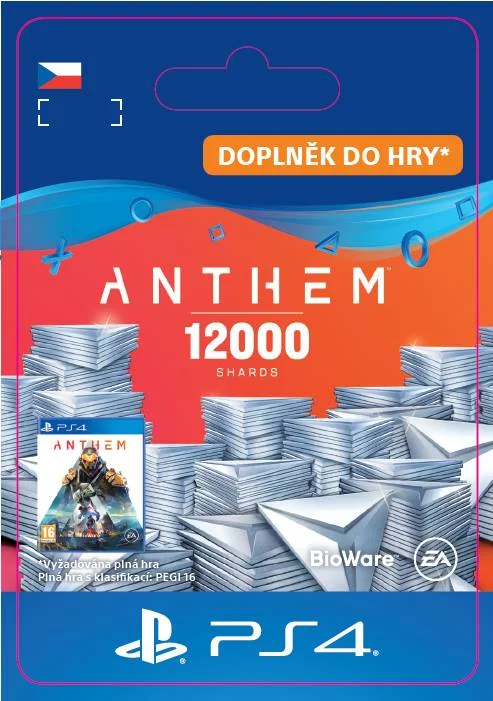 CZ PS4 - Anthem™ 12000 Shards Pack elektronická licence