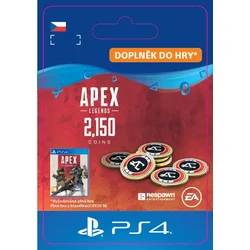 CZ PS4 - Apex Legends 2,000 (+150 Bonus) Apex Coins elektronická licence