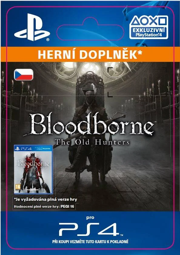 CZ PS4 - Bloodborne The Old Hunters elektronická licence