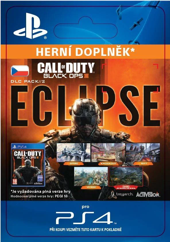 CZ PS4 - Call of Duty®: Black Ops III Eclipse elektronická licence